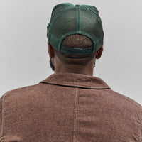 Kapital Laundry Shrink Truck Cap, Dark Green