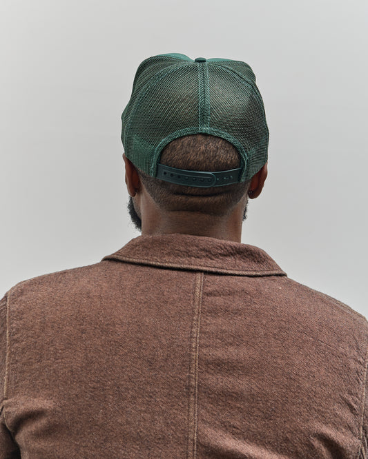 Kapital Laundry Shrink Truck Cap, Dark Green