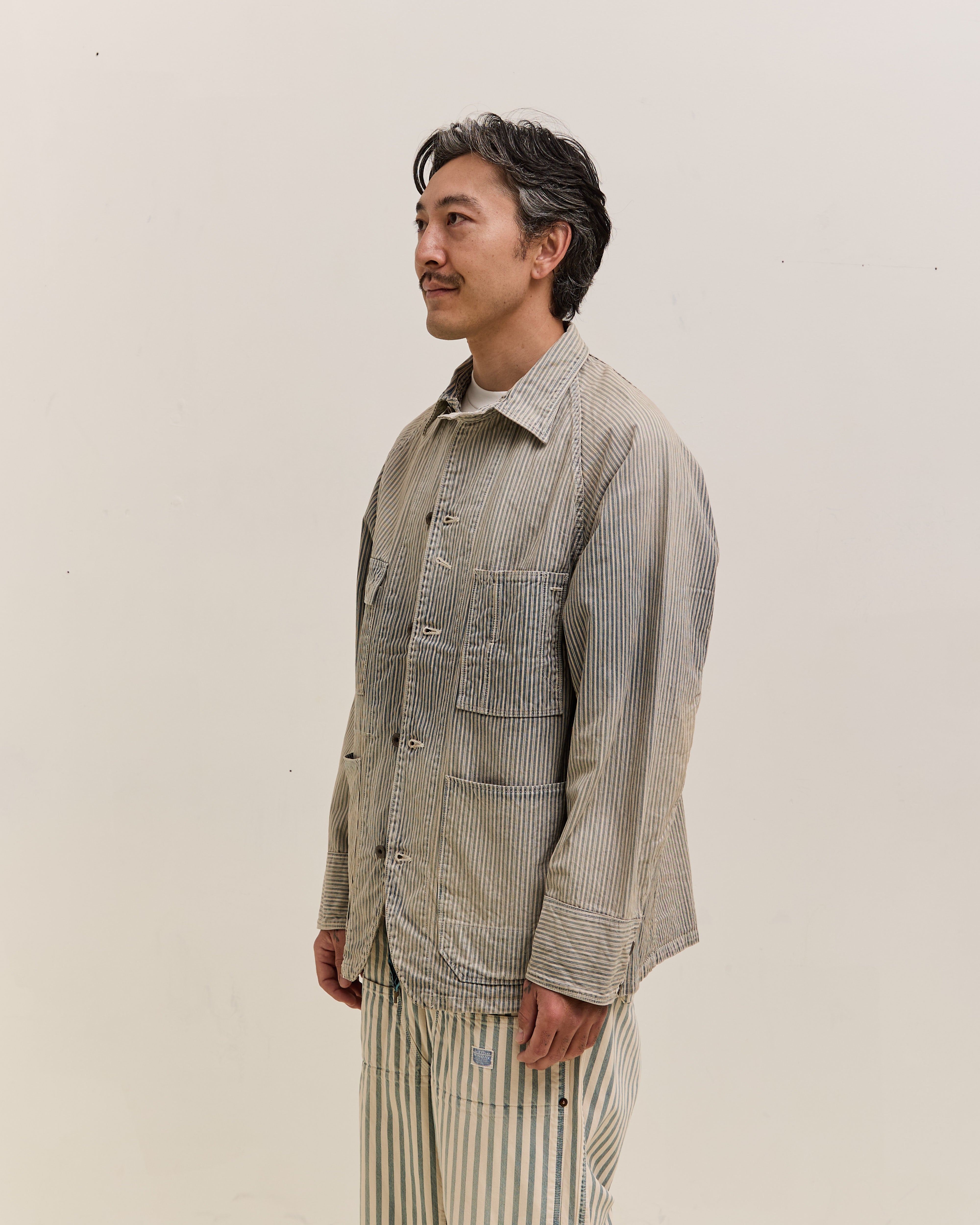 Kapital LIBERTY Hickoree CACTUS Coverall Unisex, Hickoree – Glasswing