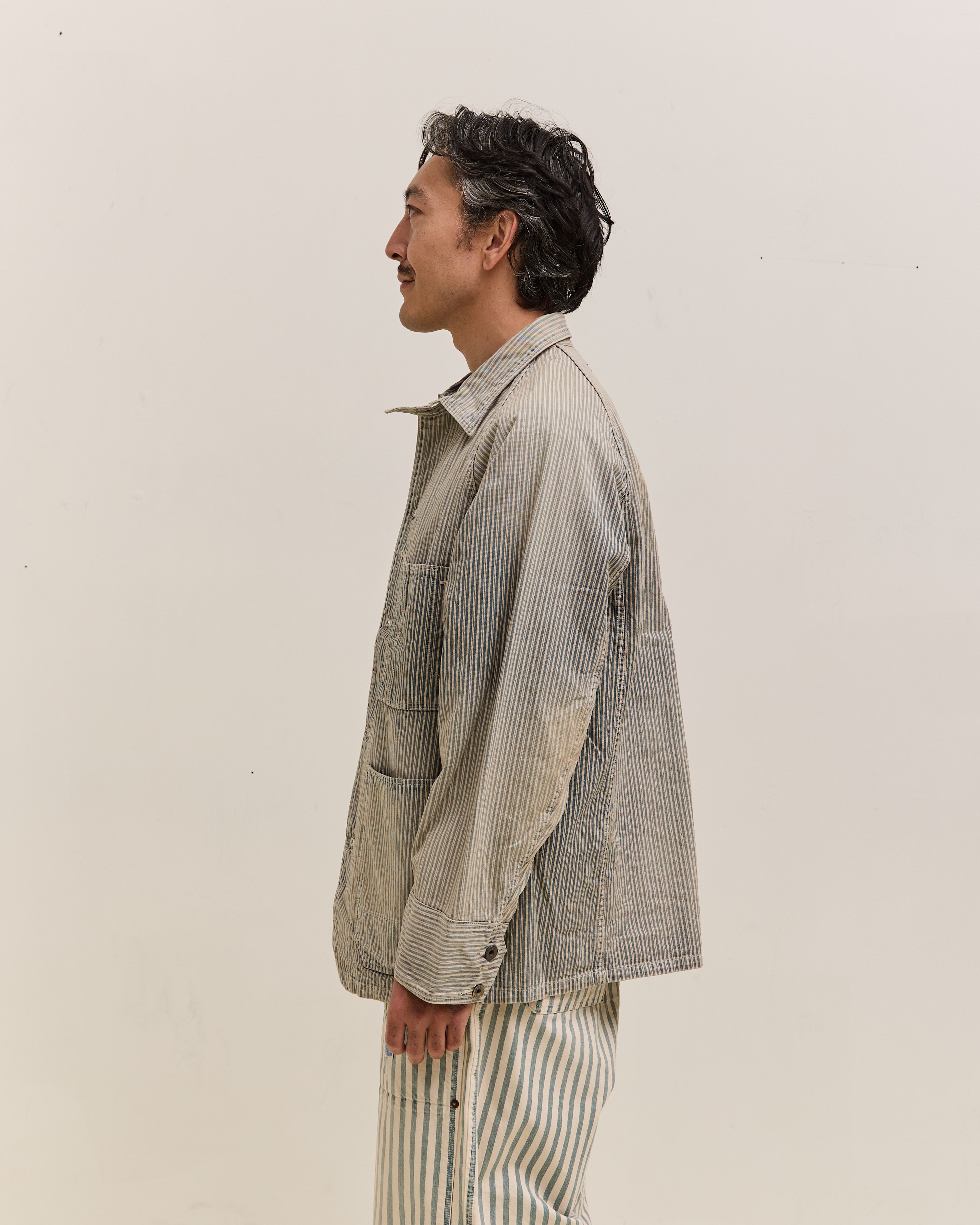 Kapital LIBERTY Hickoree CACTUS Coverall Unisex, Hickoree – Glasswing