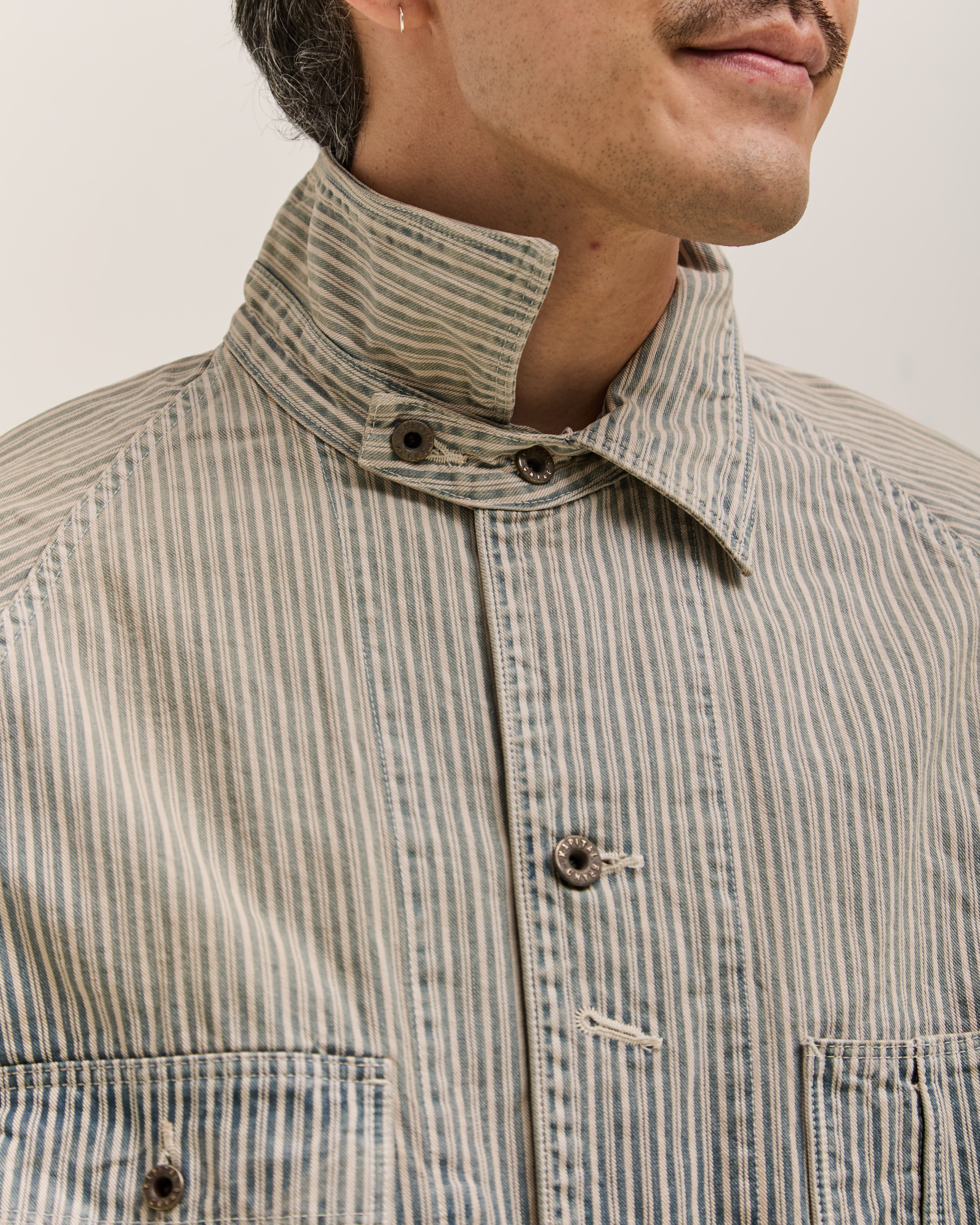 Kapital LIBERTY Hickoree CACTUS Coverall Unisex, Hickoree – Glasswing