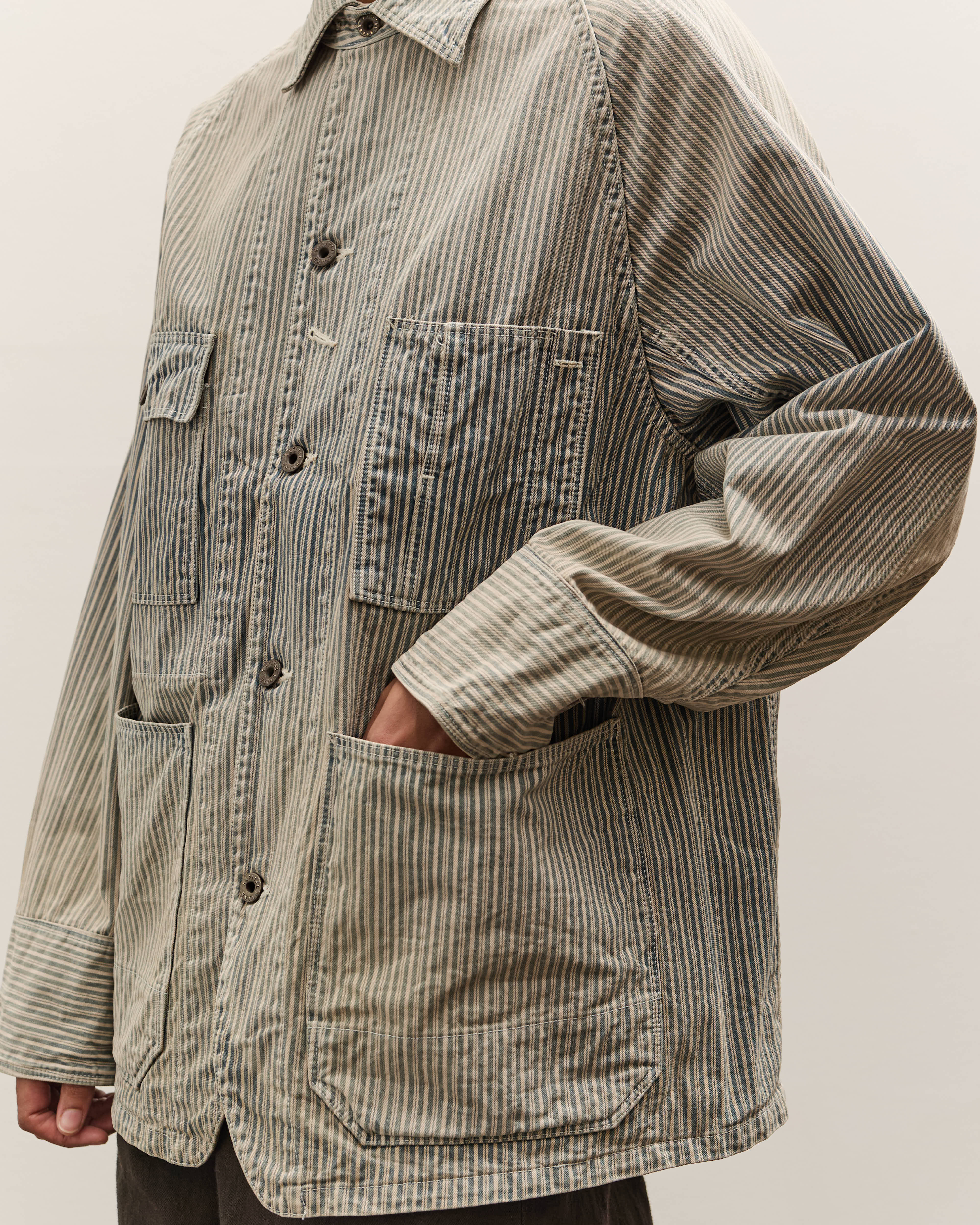 Kapital LIBERTY Hickoree CACTUS Coverall, Hickoree – Glasswing