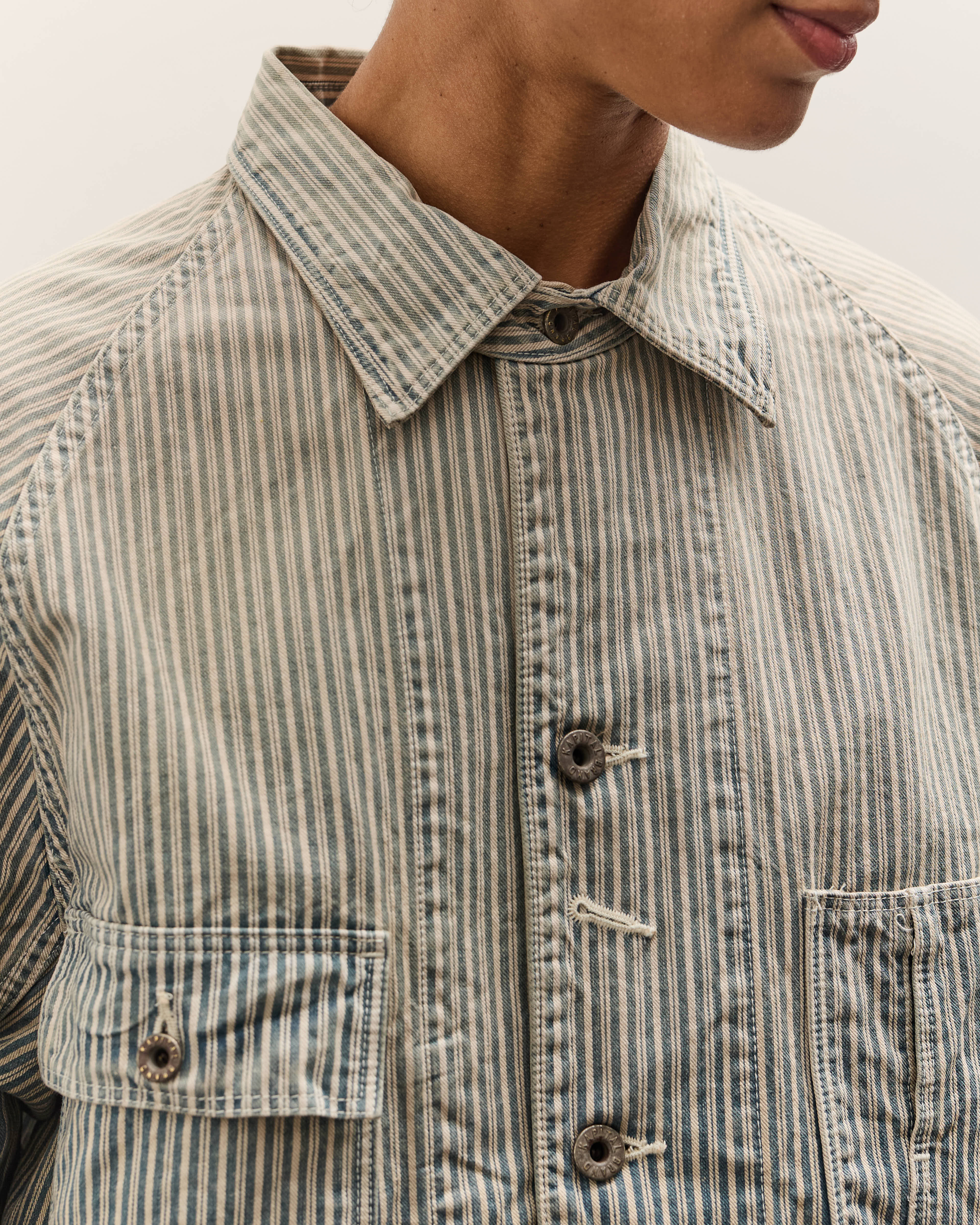 Kapital LIBERTY Hickoree CACTUS Coverall, Hickoree – Glasswing