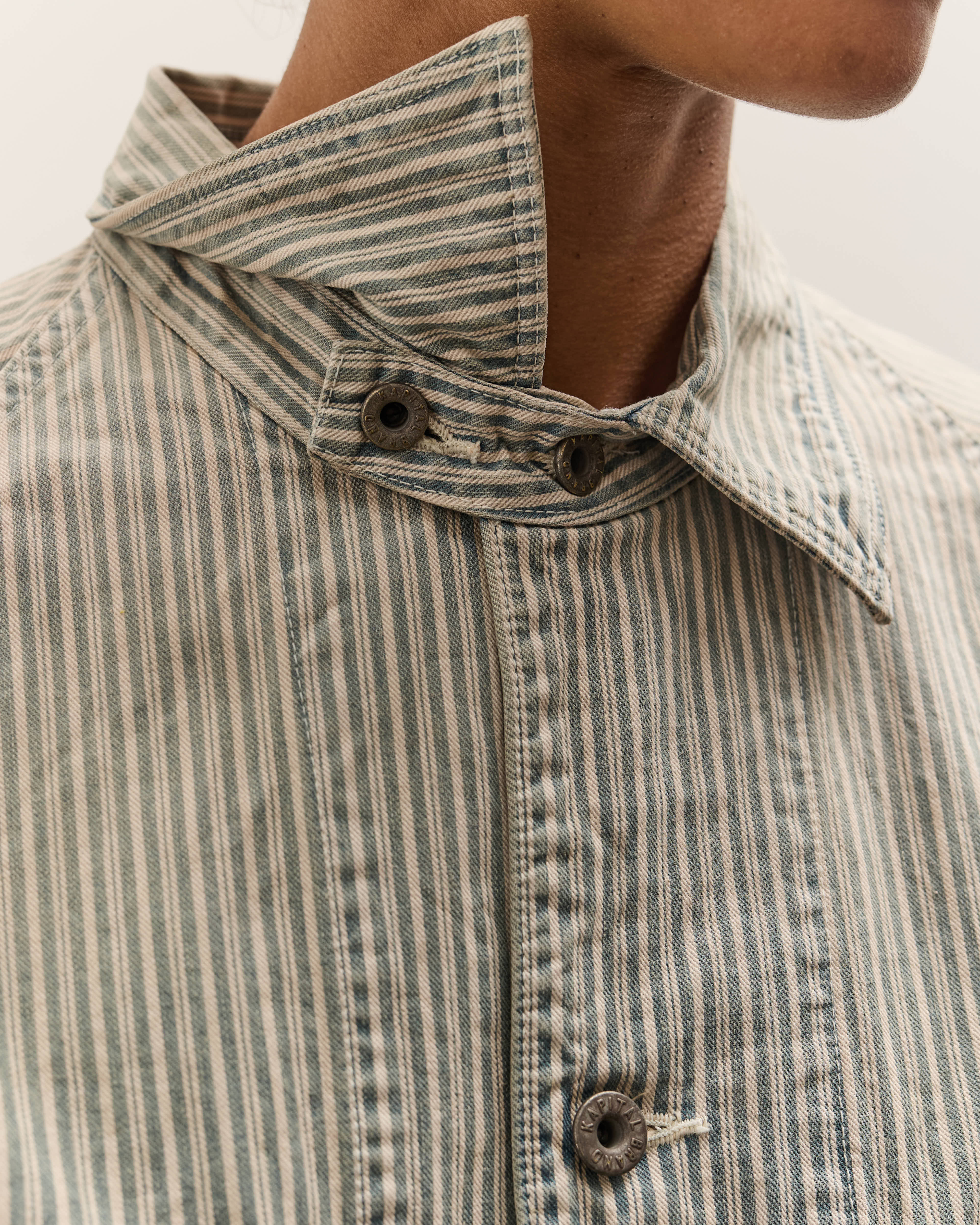 Kapital LIBERTY Hickoree CACTUS Coverall, Hickoree – Glasswing