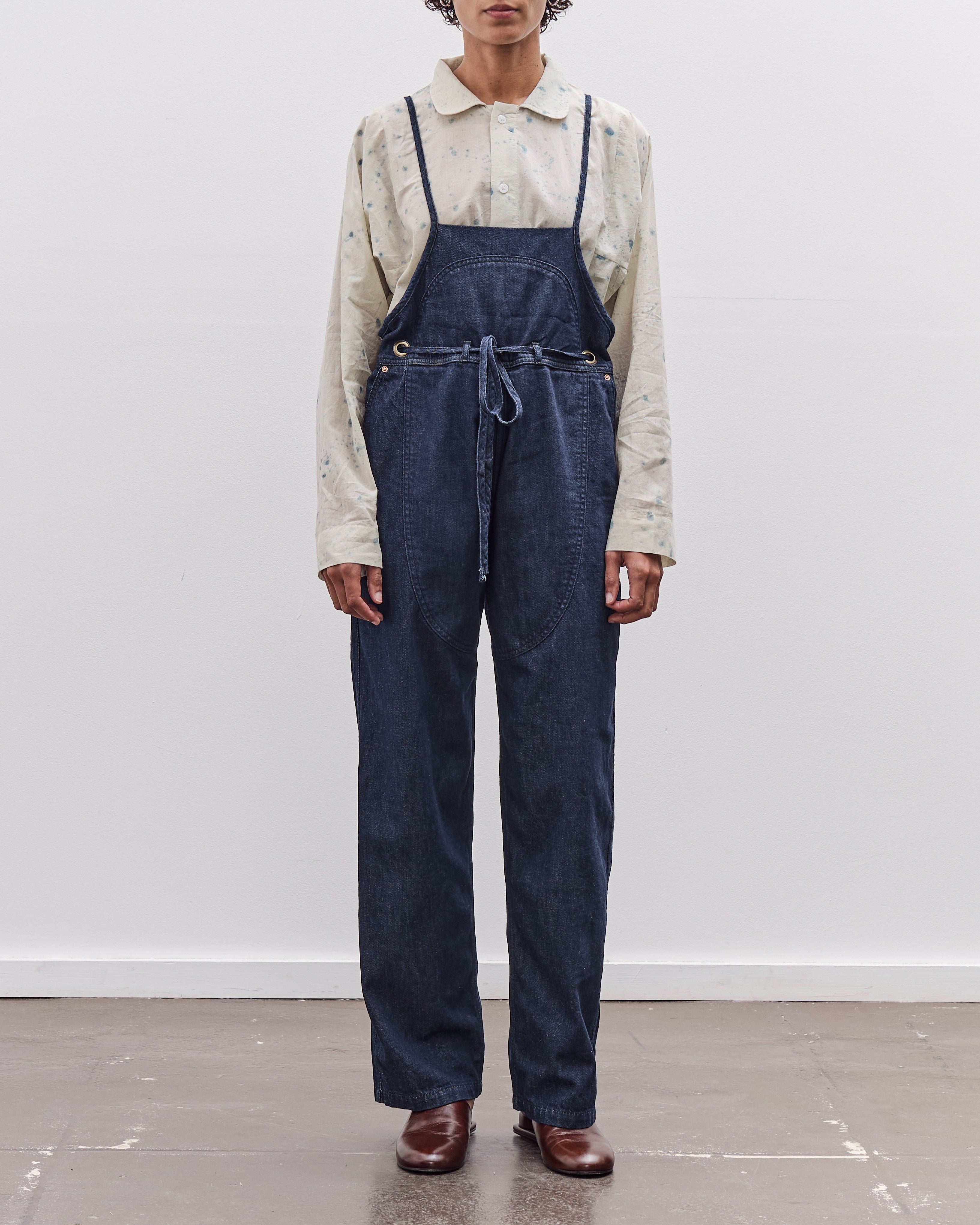 KAPITAL キャピタル　11.5ozデニム ウェルダーオーバーオール Kapital 11.5oz Denim Welder Overall, Indigo – Glasswing