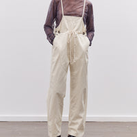 Kapital Light Canvas Welder Overall, Natural