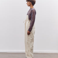 Kapital Light Canvas Welder Overall, Natural
