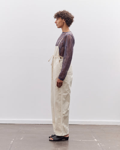 Kapital Light Canvas Welder Overall, Natural