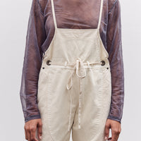 Kapital Light Canvas Welder Overall, Natural