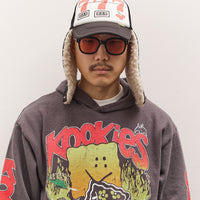 Kapital Lucky Bird Lumber Truck Cap, Whtxblk