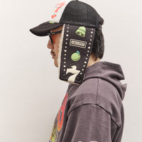 Kapital Lucky Bird Lumber Truck Cap, Whtxblk