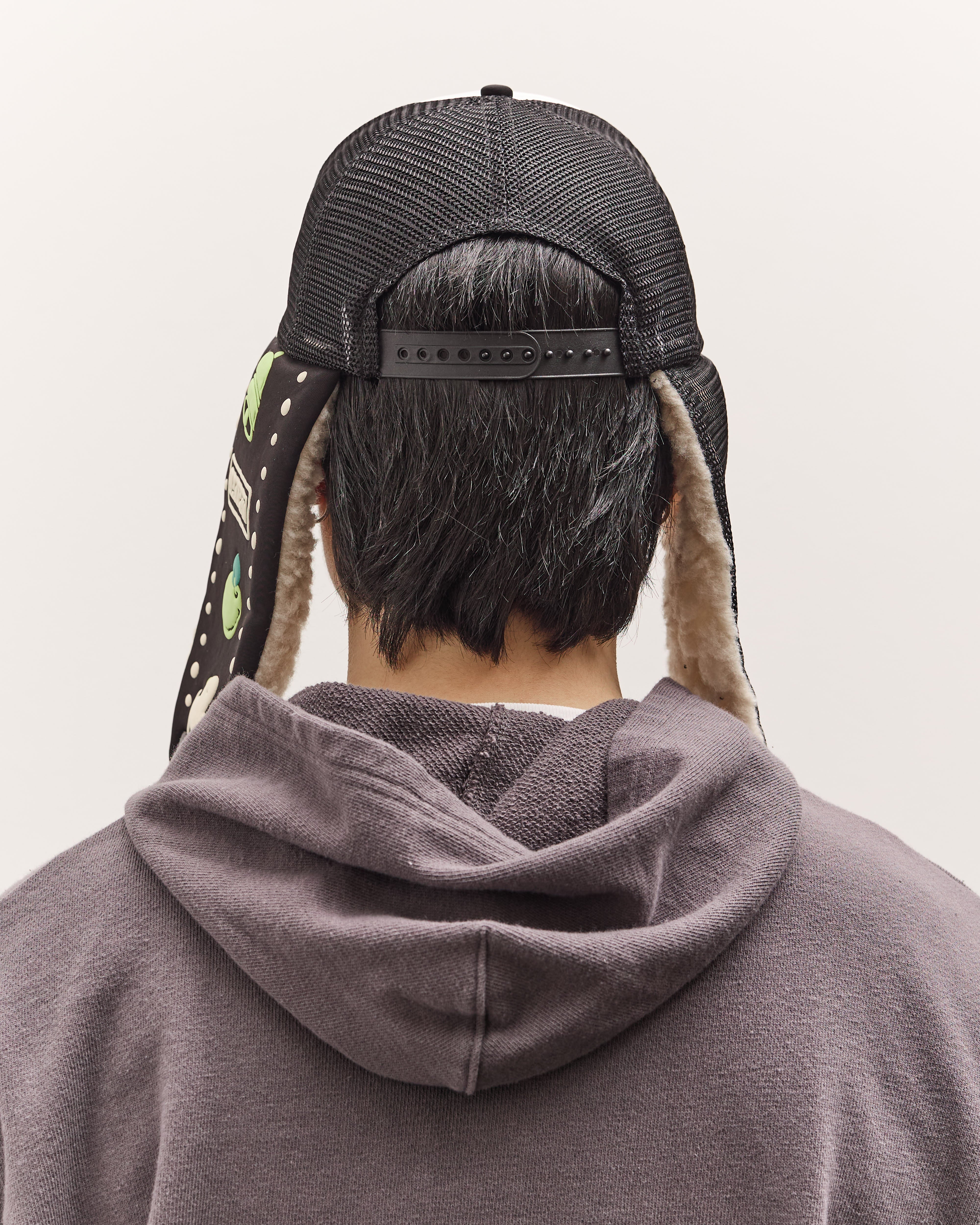 Kapital Lucky Bird Lumber Truck Cap, Whtxblk – Glasswing