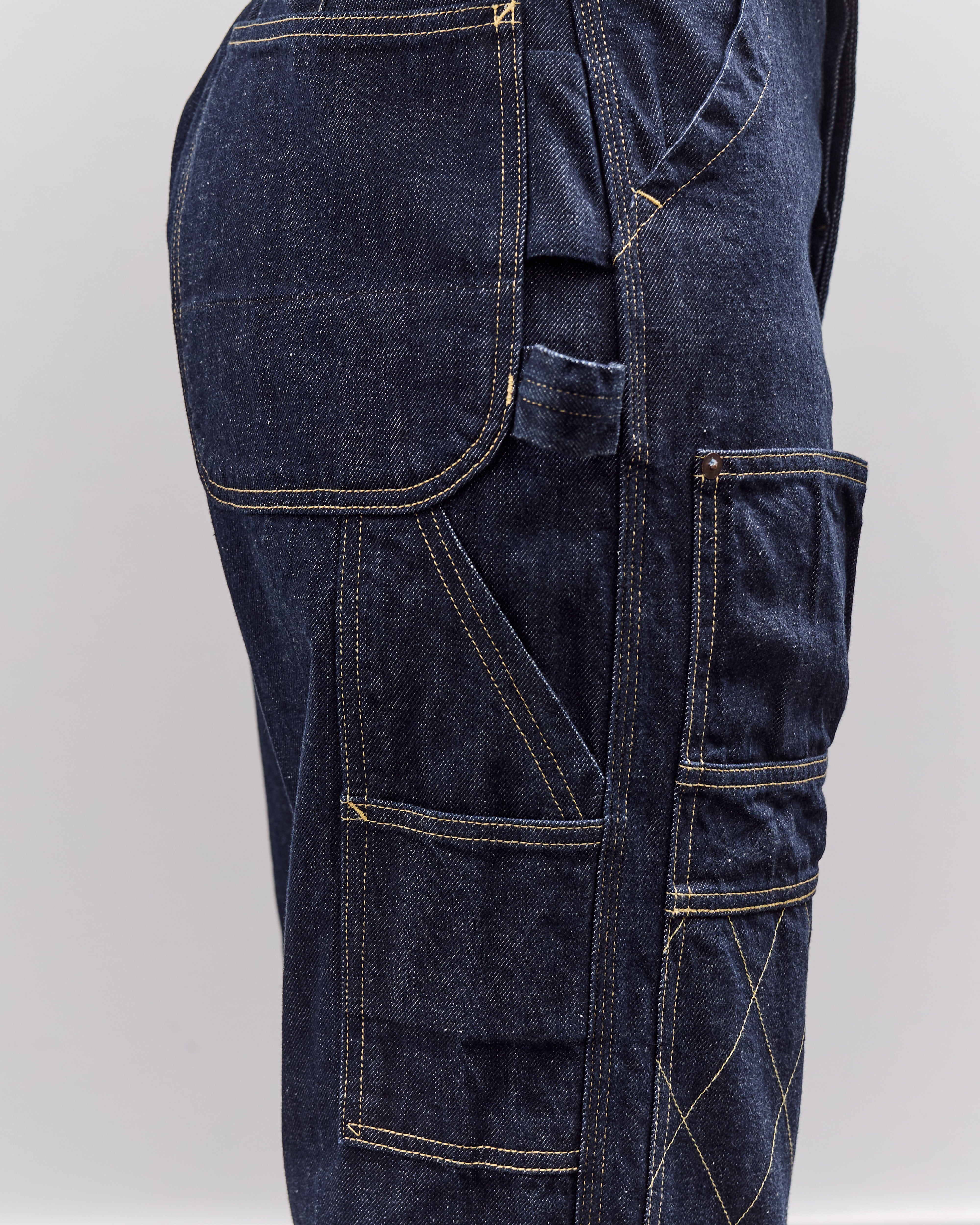 Unisex 11.5oz Denim Lumber Pant, Indigo – Glasswing