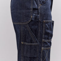 Kapital Unisex 11.5oz Denim Lumber Pant, Indigo