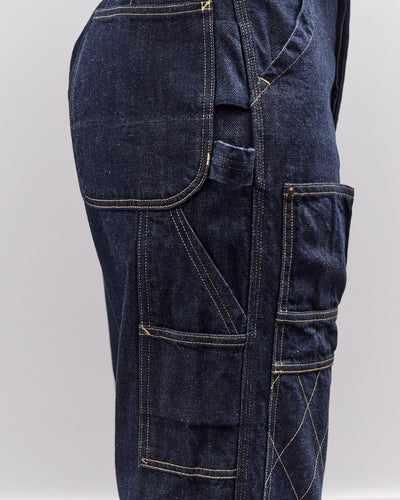 Kapital Unisex 11.5oz Denim Lumber Pant, Indigo