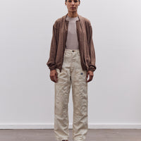 Kapital Light Canvas Lumber Pants, Natural