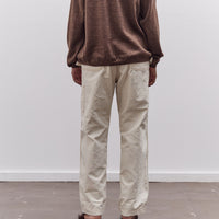 Kapital Light Canvas Lumber Pants, Natural