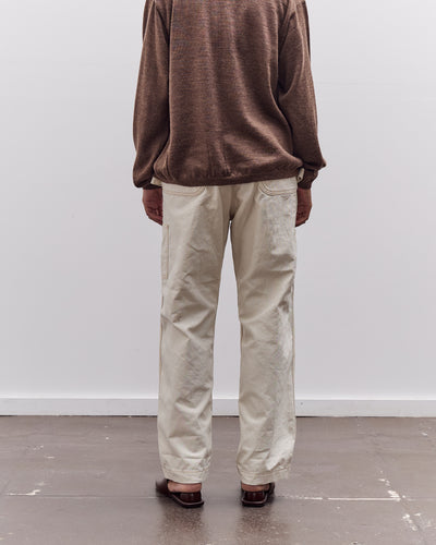 Kapital Light Canvas Lumber Pants, Natural