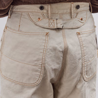 Kapital Light Canvas Lumber Pants, Natural