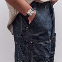 Kapital Unisex 11.5oz Denim Lumber Pant, Indigo