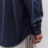 Kapital Nugget-Pocket Fish Shirt, Navy