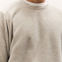 Kapital Reverse Fleece Big Crew Sweatshirt, Natural
