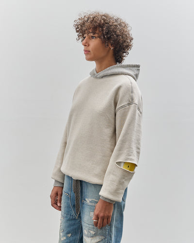 Kapital Reversible Hooded Sweatshirt, Elbow Lip