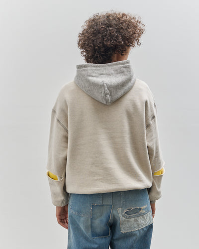 Kapital Reversible Hooded Sweatshirt, Elbow Lip