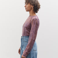 Kapital Sheer Jersey DIP-DYE Boat-Neck Long Sleeve T, I-B