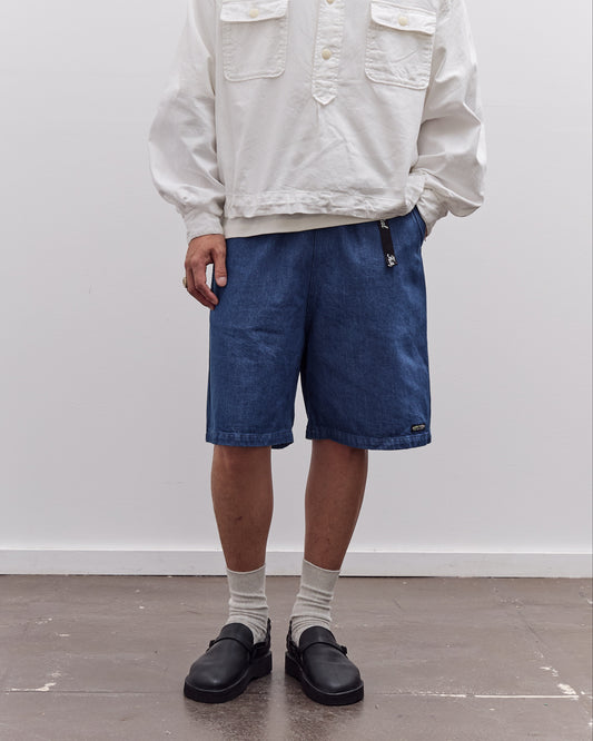 Kapital 11.5oz Denim EASY Short Pants, IDG