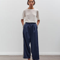 Kapital Smooth Jersey Baggy Track Pants (BannerStripe), Navy