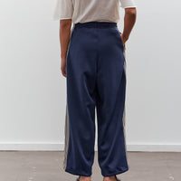 Kapital Smooth Jersey Baggy Track Pants (BannerStripe), Navy