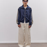 Kapital Smooth Jersey Sailor Track JKT Unisex (BannerStripe), Navy