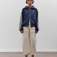 Kapital Smooth Jersey Sailor Track JKT (BannerStripe), Navy