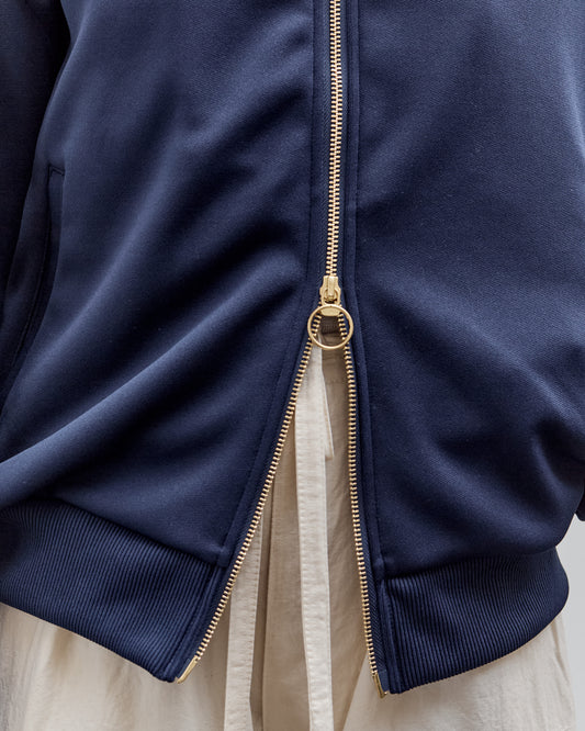 Kapital Smooth Jersey Sailor Track JKT (BannerStripe), Navy