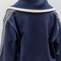Kapital Smooth Jersey Sailor Track JKT (BannerStripe), Navy