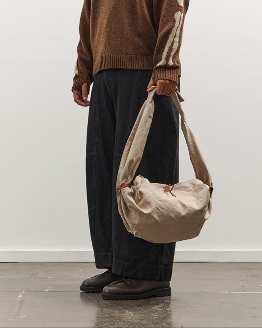 Kapital #6 Canvas Snufkin Bag, Ecru