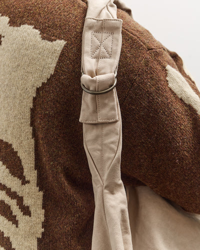 Kapital #6 Canvas Snufkin Bag, Ecru