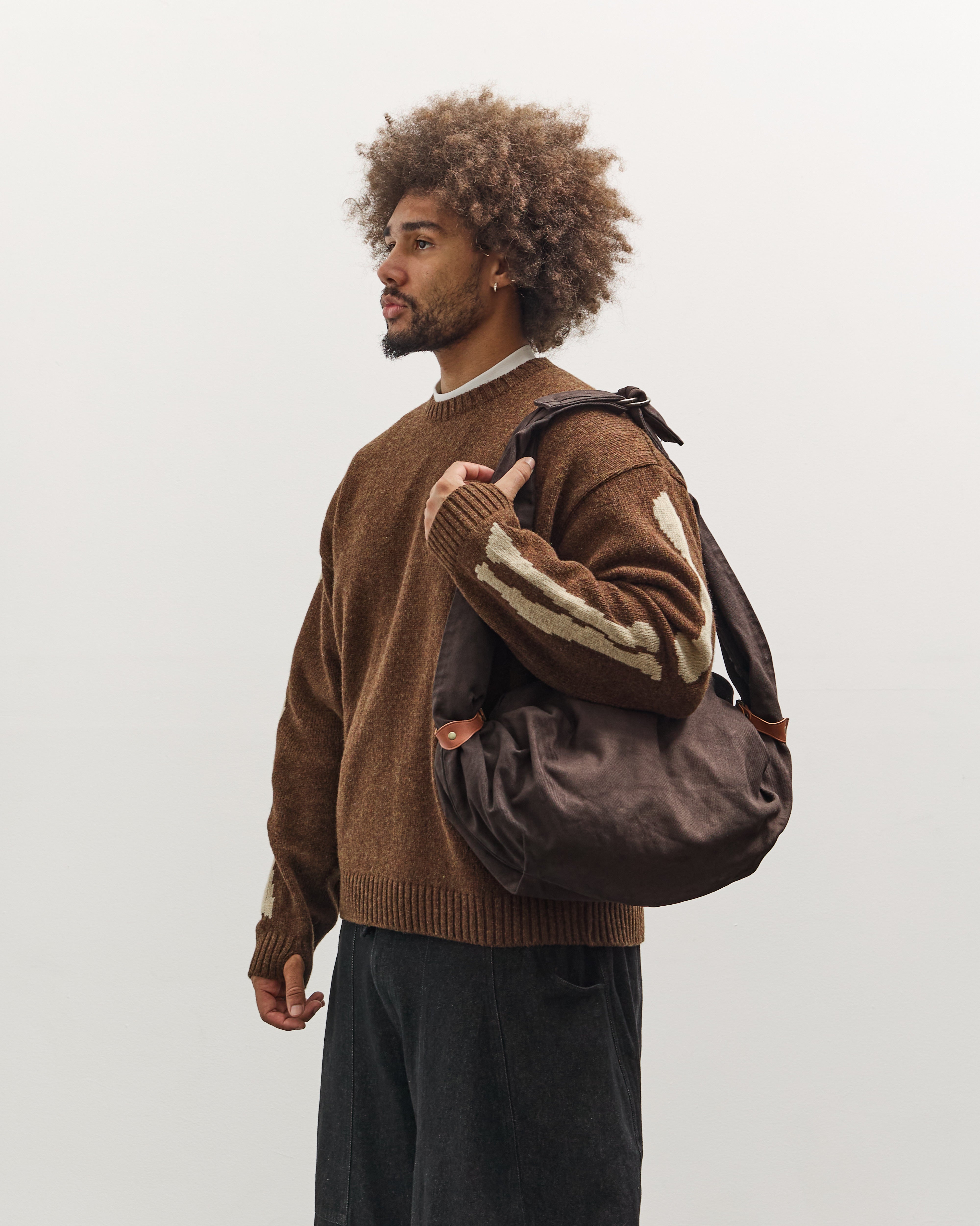 Kapital #6 Canvas Snufkin Bag, Black – Glasswing