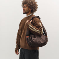 Kapital #6 Canvas Snufkin Bag, Black