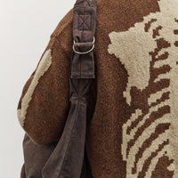 Kapital #6 Canvas Snufkin Bag, Black