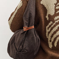 Kapital #6 Canvas Snufkin Bag, Black