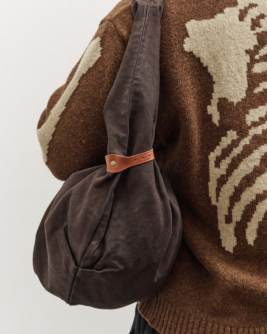 Kapital #6 Canvas Snufkin Bag, Black