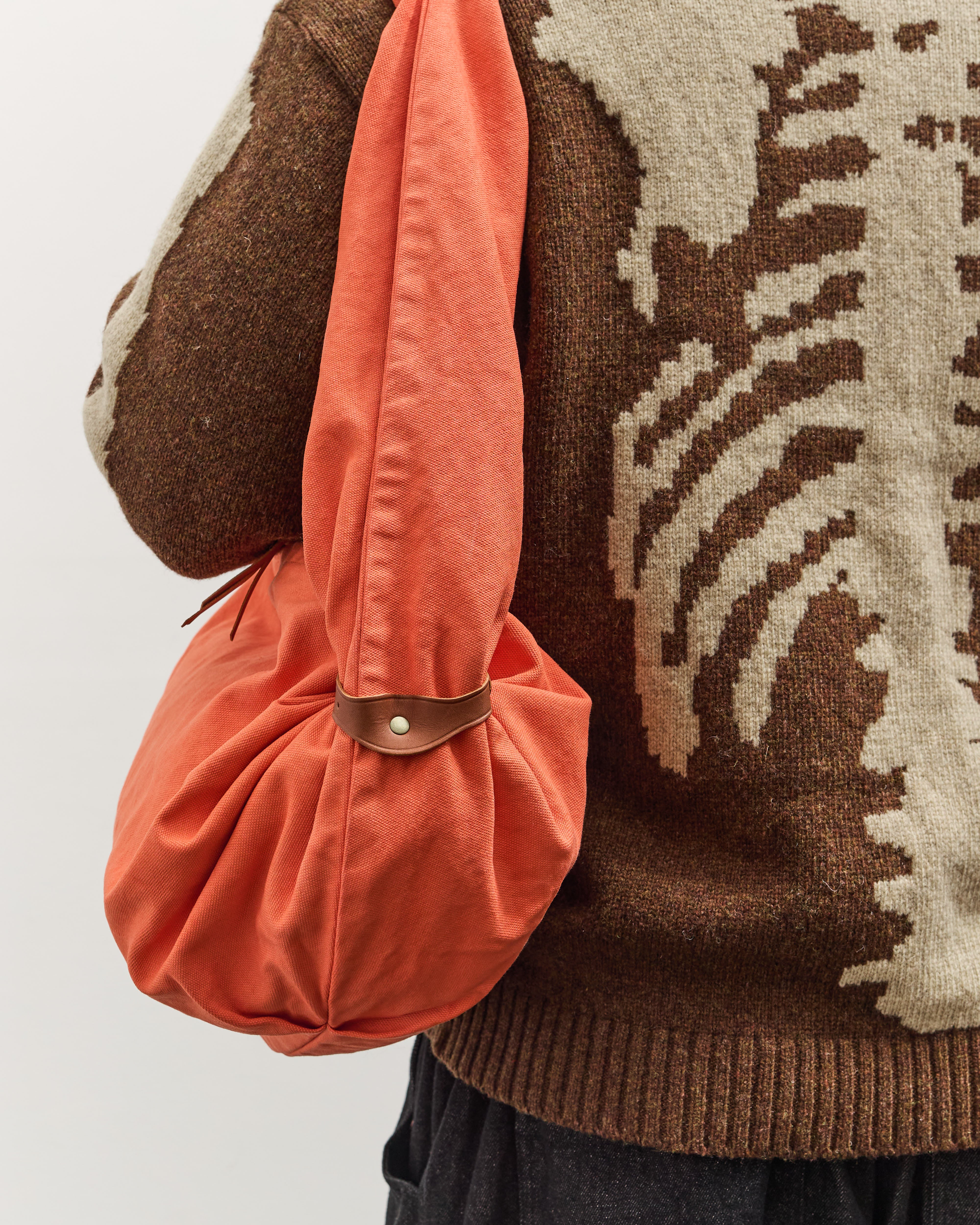 Kapital #6 Canvas Snufkin Bag, Orange – Glasswing