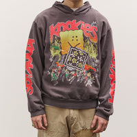Kapital Swt Knit Hoodie, Buster Peckish Rainbowy, I-B
