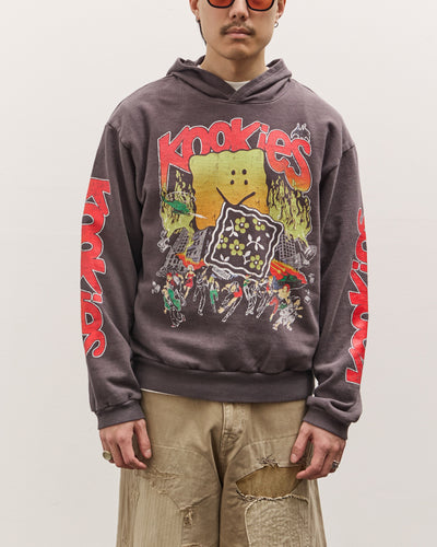 Kapital Swt Knit Hoodie, Buster Peckish Rainbowy, I-B