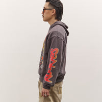Kapital Swt Knit Hoodie, Buster Peckish Rainbowy, I-B
