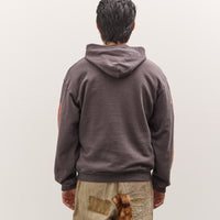 Kapital Swt Knit Hoodie, Buster Peckish Rainbowy, I-B