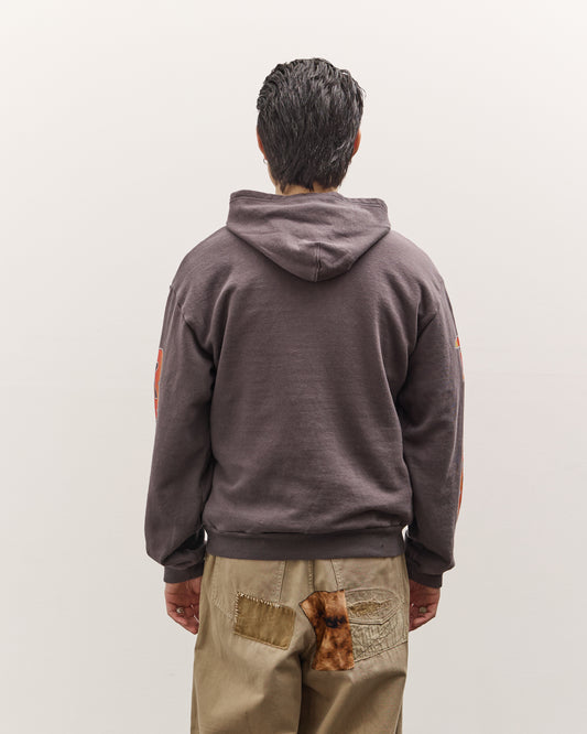 Kapital Swt Knit Hoodie, Buster Peckish Rainbowy, I-B