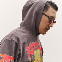 Kapital Swt Knit Hoodie, Buster Peckish Rainbowy, I-B